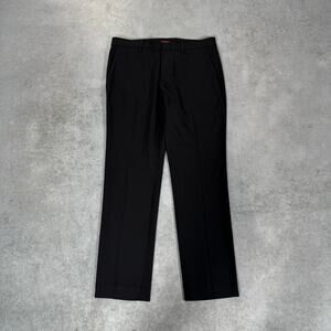 Axis Perry Ellis Dress Pants Straight Leg Black Mens - Size: 32x30